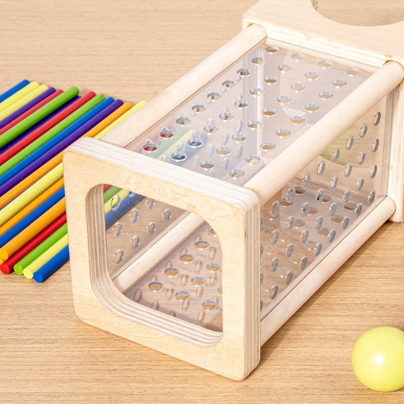 Wooden Chime Sticks Math Counting Toy for Toddlers