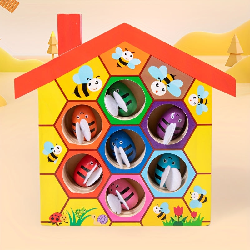 Bee House Color and Shape Game