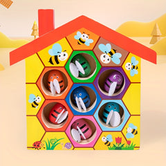 Bee House Color and Shape Game
