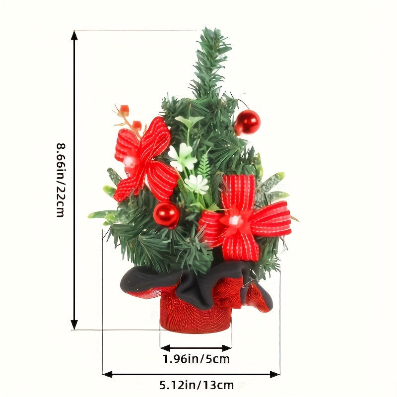 Desktop Mini Christmas Tree Decoration Christmas Ornaments