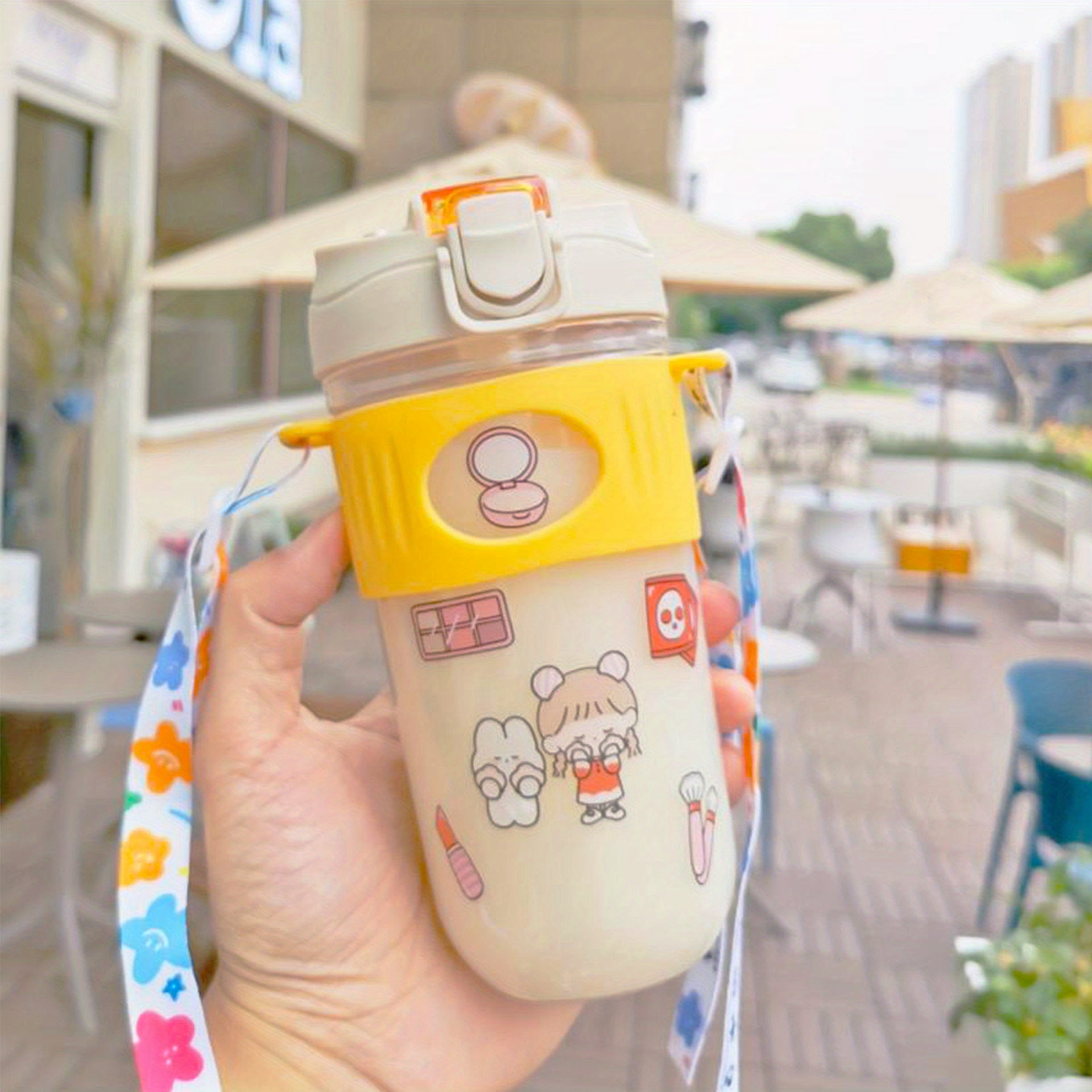 Portable Double Drinking Cup for Hydration On the Go