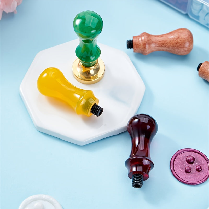 1pc Wax Seal Stamp Accessories Handle Tools Fire Paint Seal Handle