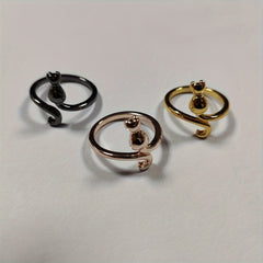 2pcs Cartoon Kitten Crochet Ring for Finger Knitting
