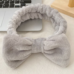 Plush Headband for Washing Face Spa Hairband 1pc