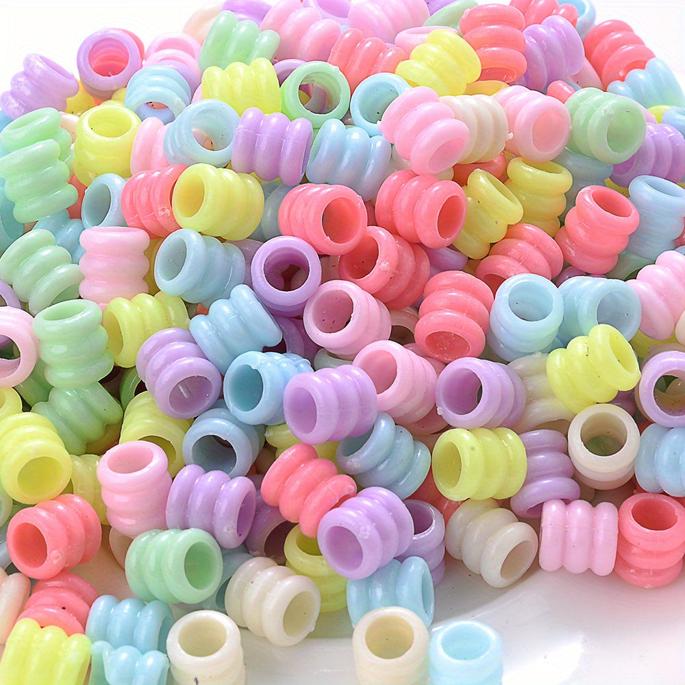 100pcs Colorful Acrylic Beads for DIY Jewelry Making