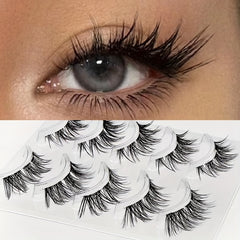 Fox Eye False Eyelashes Lightweight Thick Little Devil Style Fairy Eyelashes