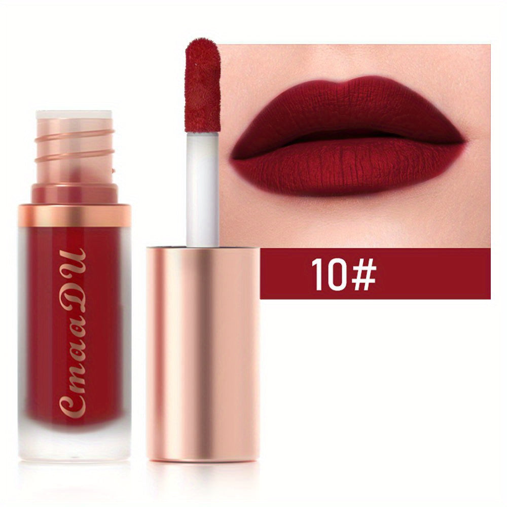 Waterproof Matte Lip Glaze and Velvet Lipstick Set