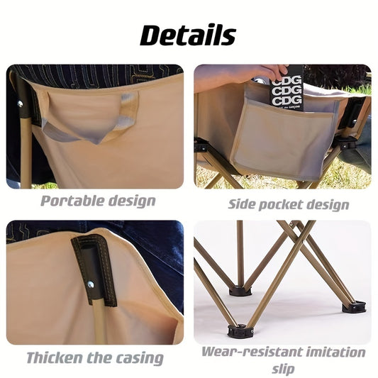 Portable Folding Chair for Outdoor Fishing and Camping