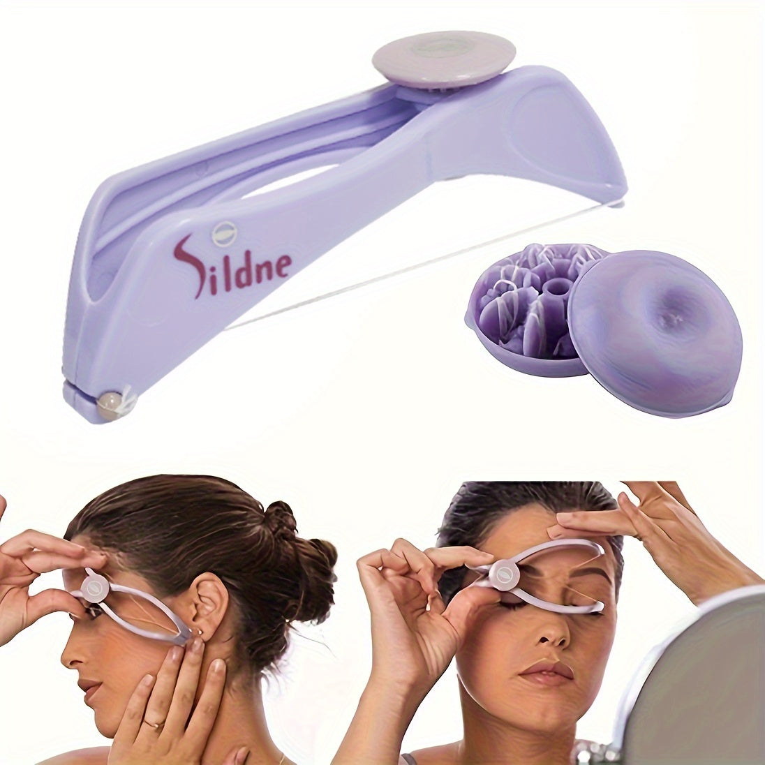 Mini Facial Hair Remover Spring Threading Face