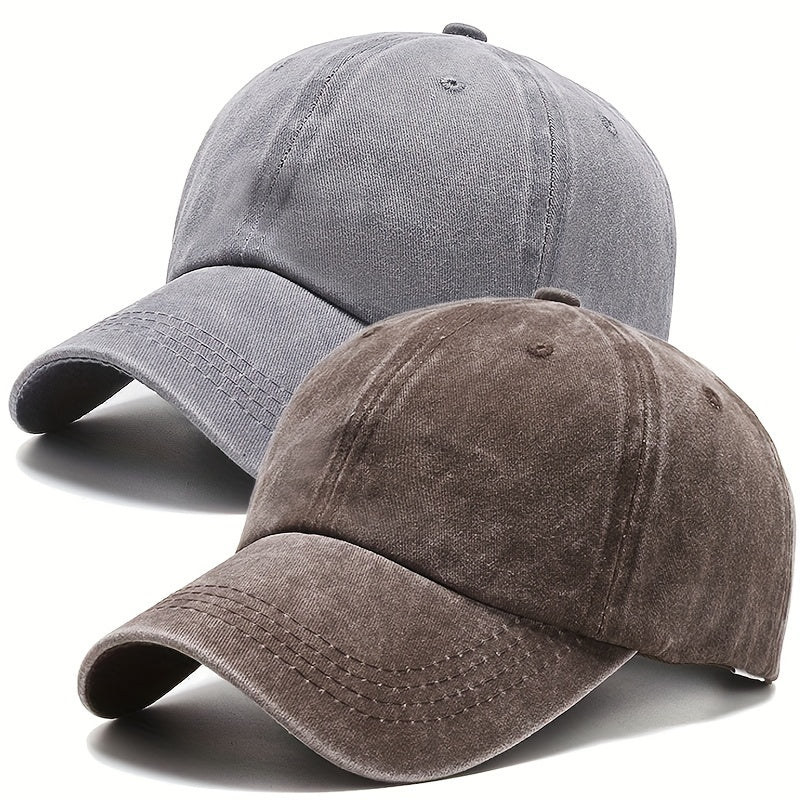 Couple Baseball Cap Vintage Distressed Dad Hats Sun Hats Men Women