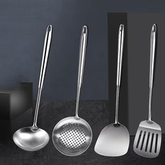 6pcs Stainless Steel Wok Spatula Set Kitchen Cooking Utensils