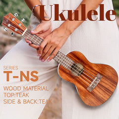 Camwood UKULELE Teak Wood 21 23 66 04 Cm For Beginners