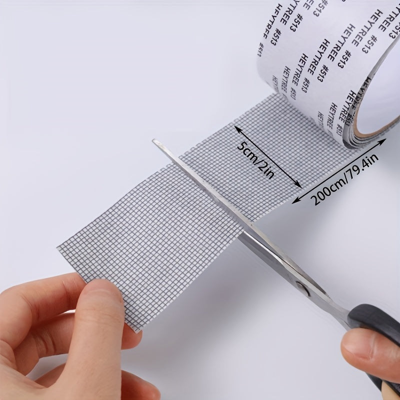 Self Adhesive Window Screen - Keep Mosquitoes Out & Repair Tears Instantly