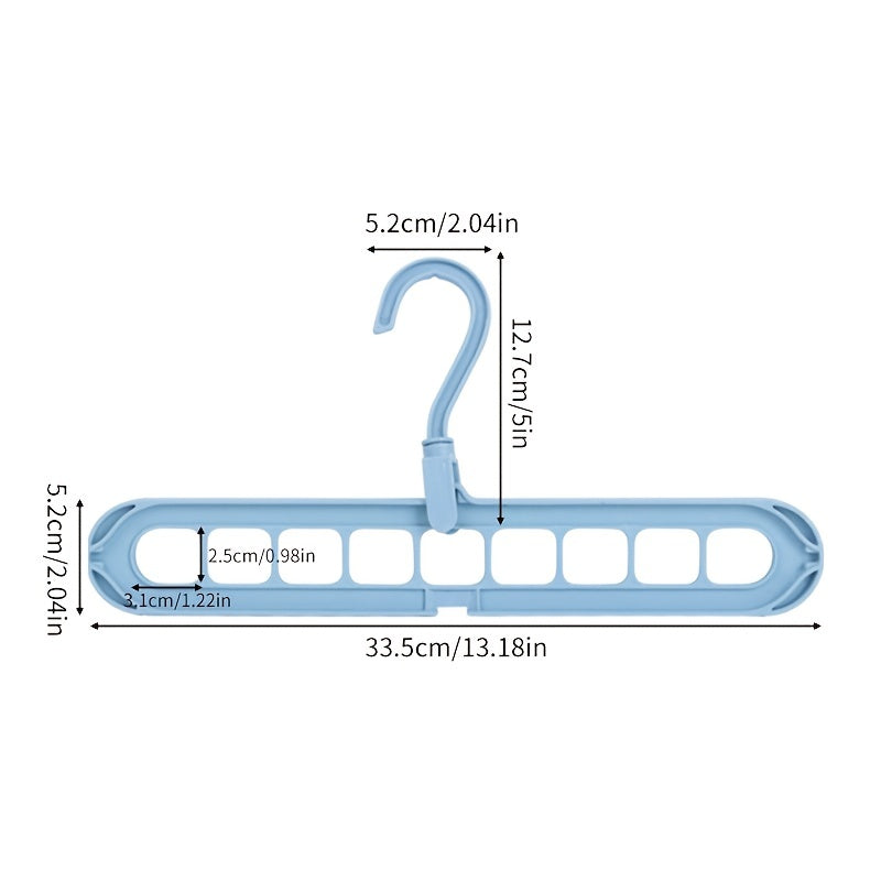 Space-Saving Clothes Hanger for Clothing Stores
