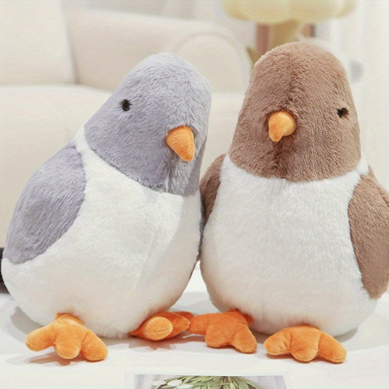 2pcs Pigeon Plush Dolls Soft Stuffed Animals - Holidays & Birth