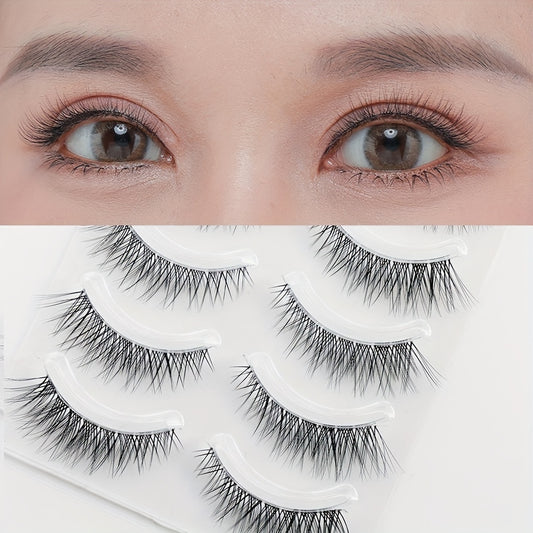 Palm Lashes Natural Look False Eyelashes Short Lashes TS01