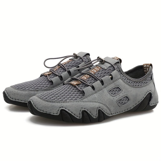 Men's No Tie Slip On Sneakers Lightweight Breathable Athletic Shoes