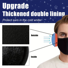 4pcs Winter Earmuffs Ear Warmer Cold Warm Adjustable Earmuffs Women