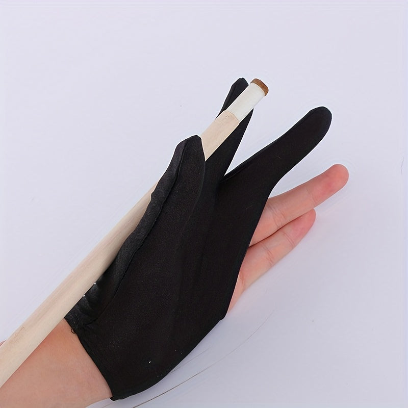 Snooker Pool Glove 3 Finger Billiards Non Slip Breathable