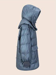 Women's Warm Puffer Jacket with Hood