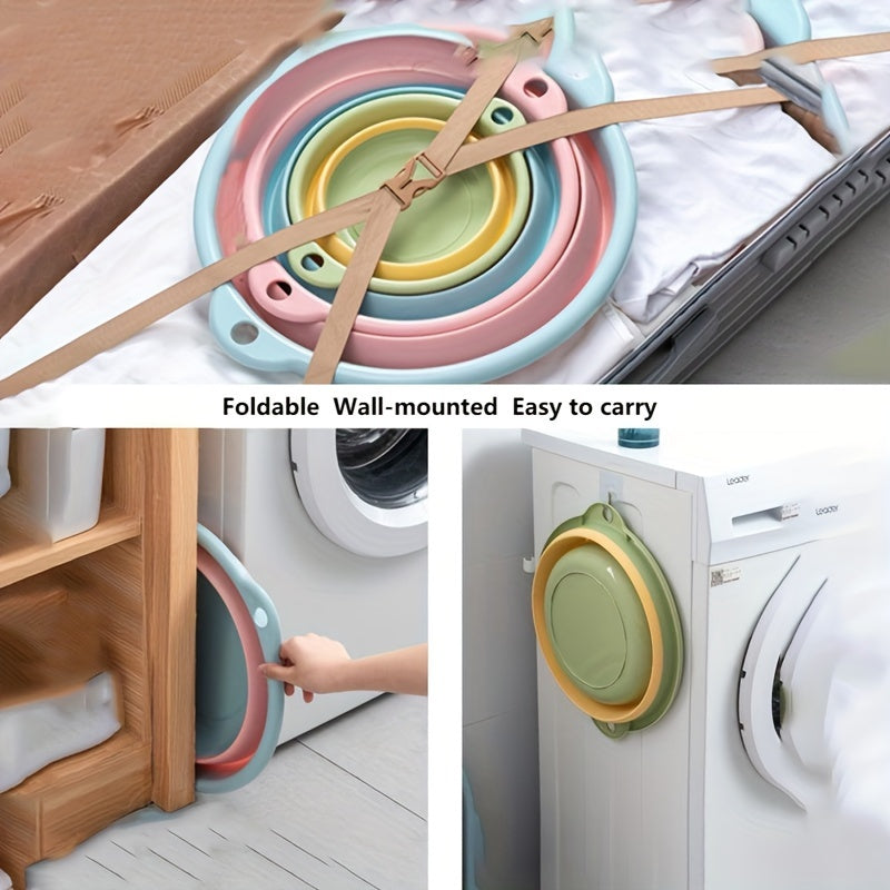 Portable Silicone Washbasin Foldable Foot Washing Basin