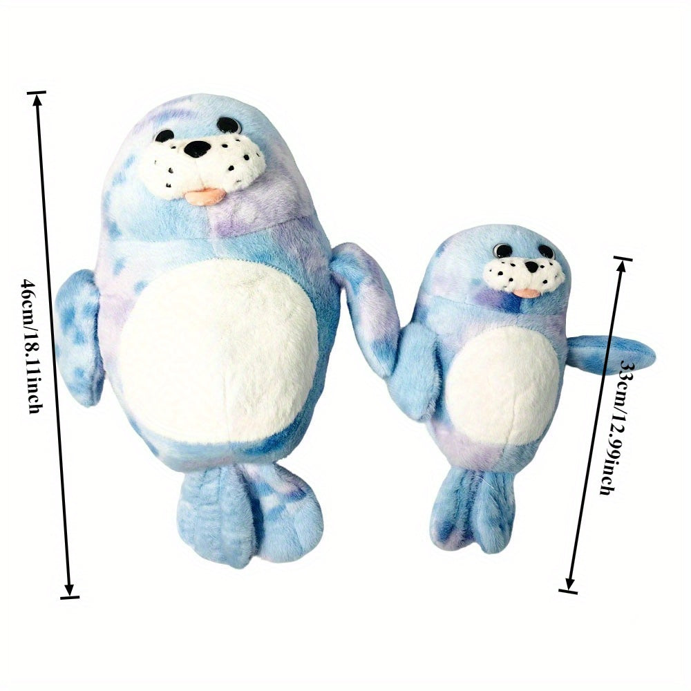 Chubby Seal & Long Strip Seal Plush Toy for Home Decor