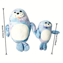 Chubby Seal & Long Strip Seal Plush Toy for Home Decor