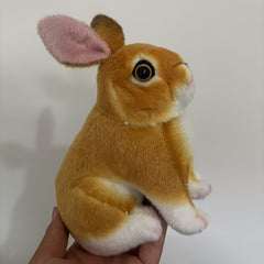 6 Inch Colorful Rabbit Plush Toy & Stuffed Animal for Holiday