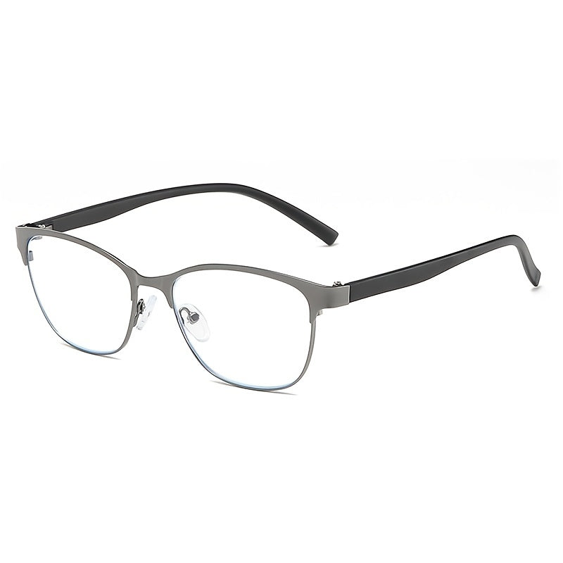 1pc Men's Square Business Glasses Reading Glasses