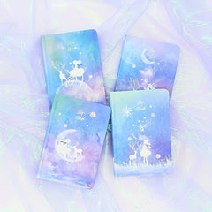 Moon Dream Star Hardcover A5 Coloring Notebook