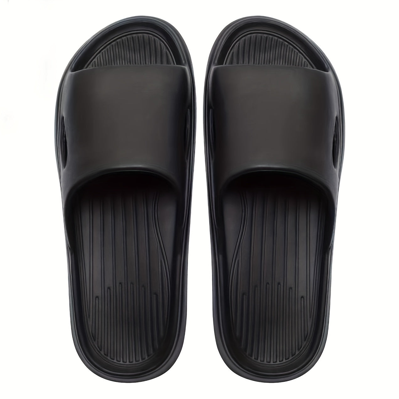 Men's Lightweight Non Slip Open Toe Quick Drying Slides