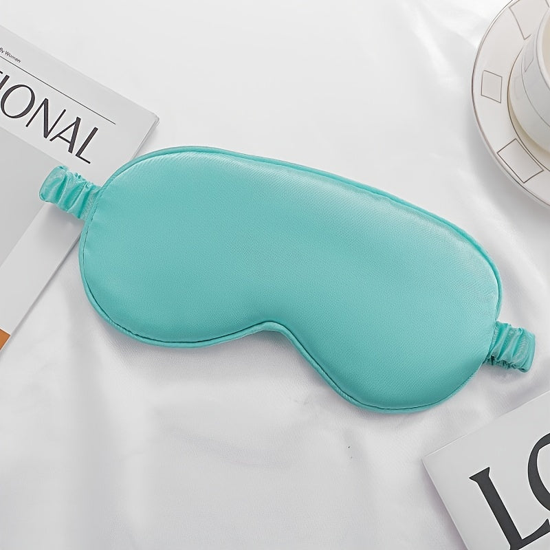 Silk Like Sleeping Eye Mask Blindfold Rest Relax Eye Shade Cover