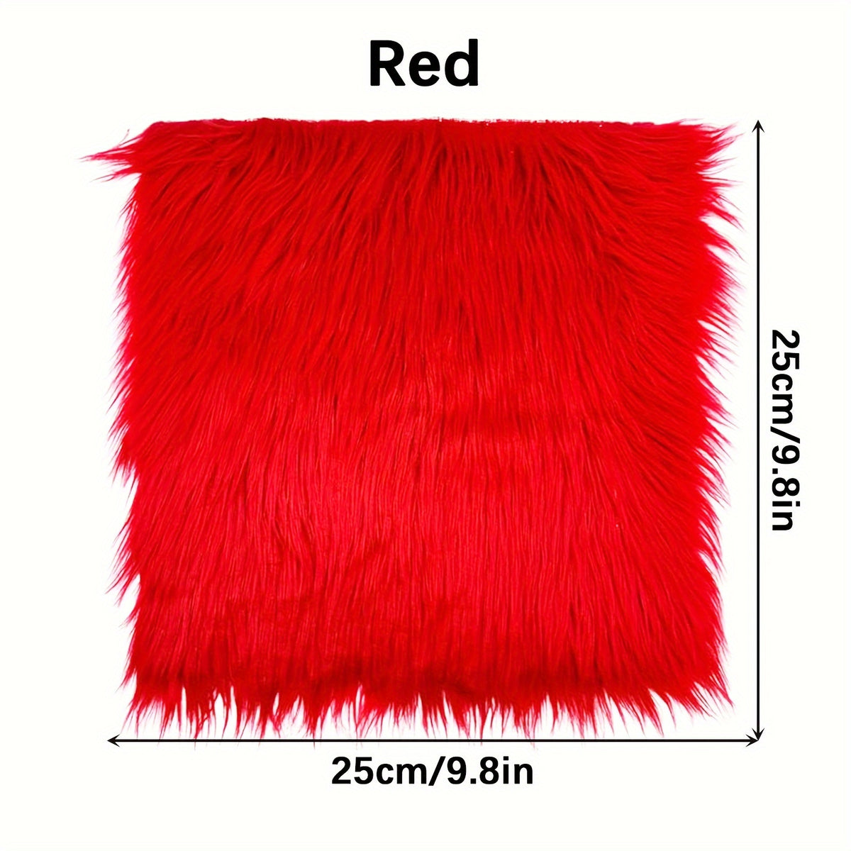 Faux Fur Fabric Doll Beard for Fursuit Cosplay Costume Dwarf Craft