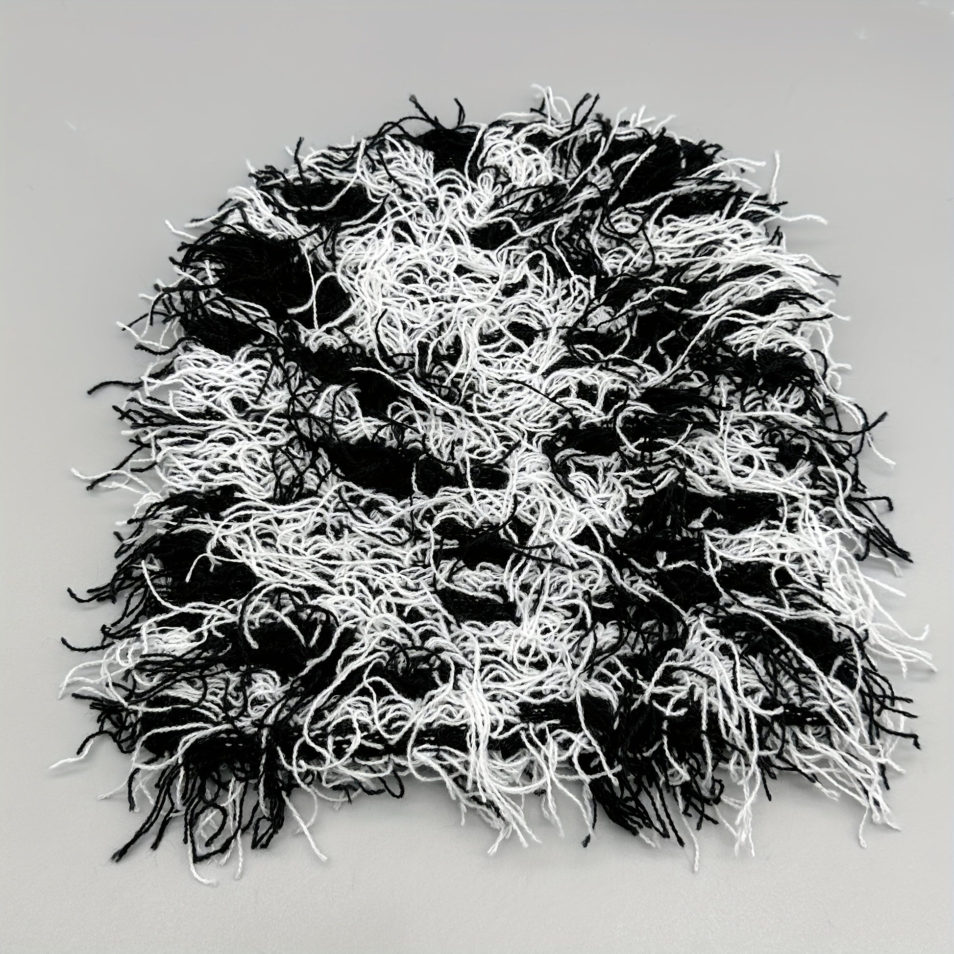 Brimless Long Hair Knitted Hat Hip Hop Style Men's Beanie