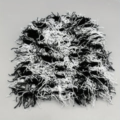 Brimless Long Hair Knitted Hat Hip Hop Style Men's Beanie
