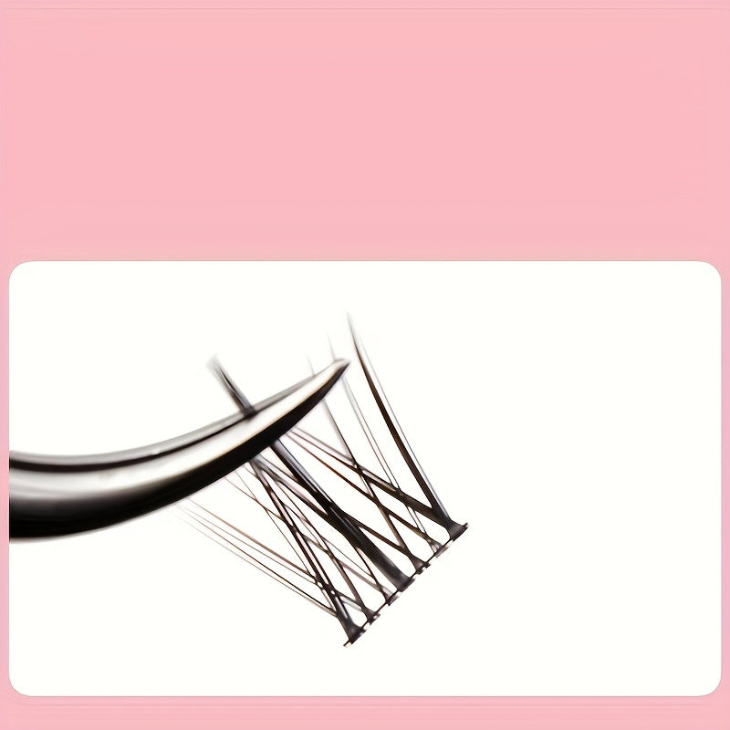 Segmented Little Devil False Eyelashes for Enlarged Eyes