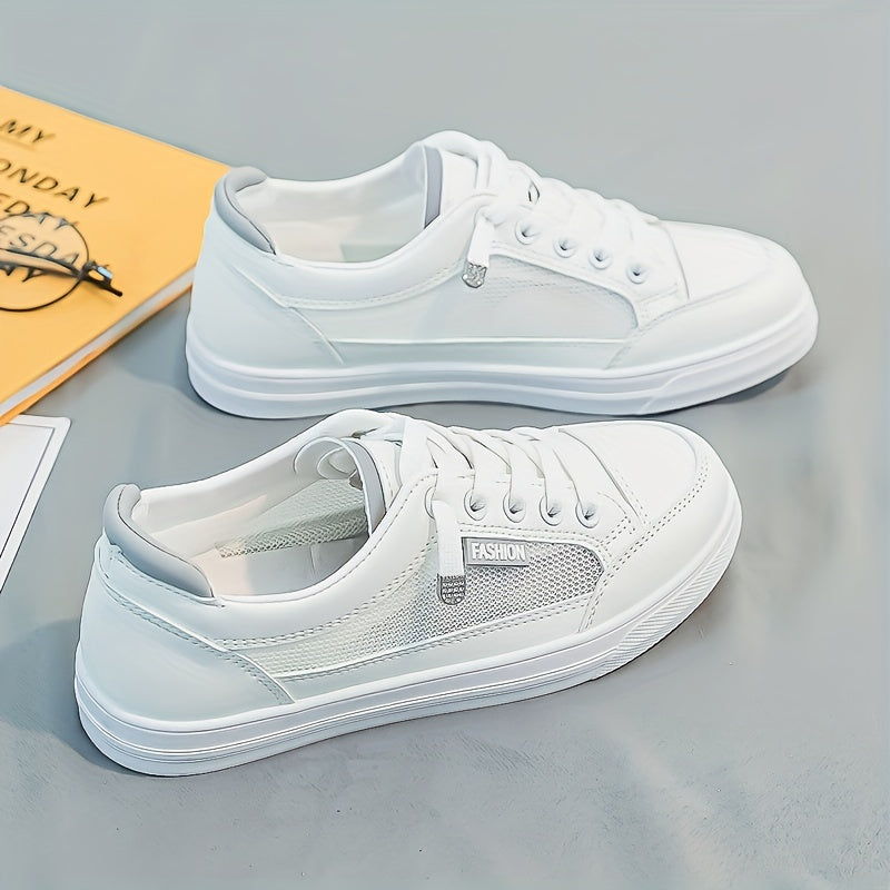 Women's Mesh Skate Shoes Breathable Low Top Sports Shoes