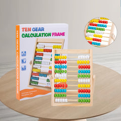 Wooden Abacus Counting Frame Toy for Kids - Educational Math Game