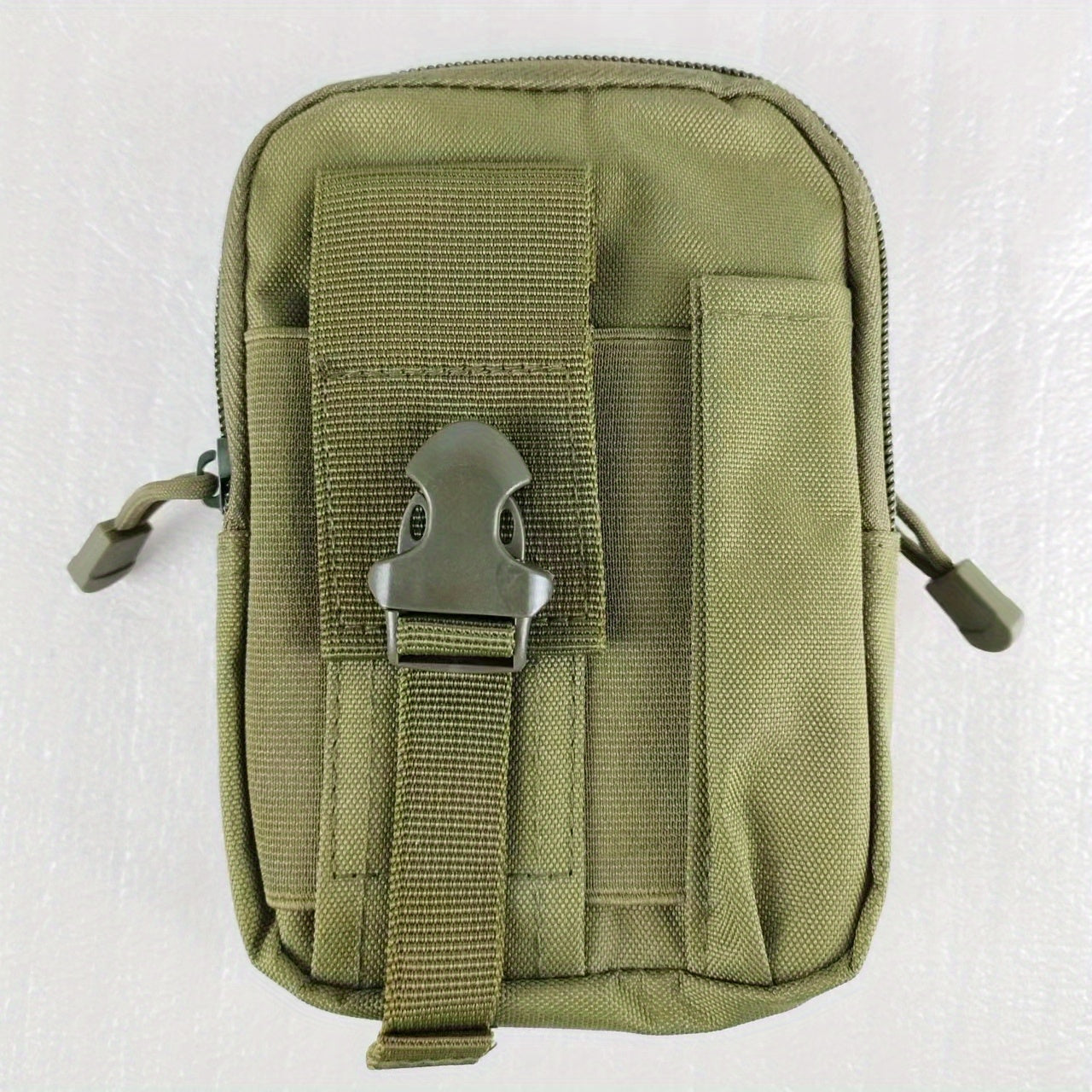 Men's Canvas Small Bag Casual Cell Phone Waist Bag for Travel Work