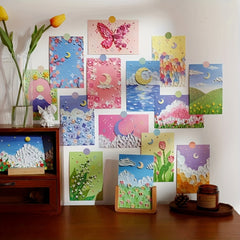 30pcs Dream Beauty Wall Art Decoration Cards - Room Dorm Decor Postcards