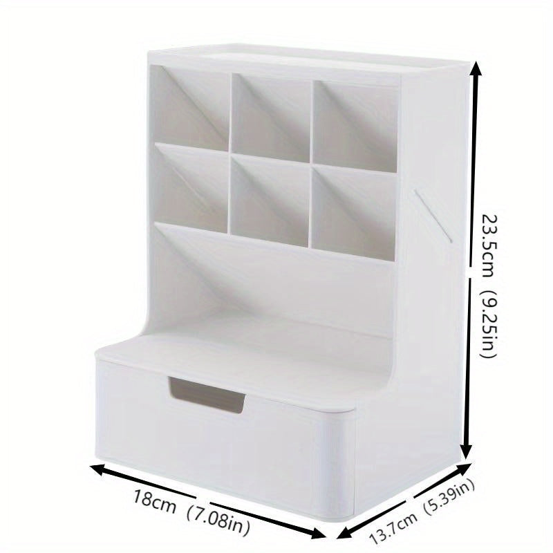 Plastic Makeup Storage Case Desk Organizer
