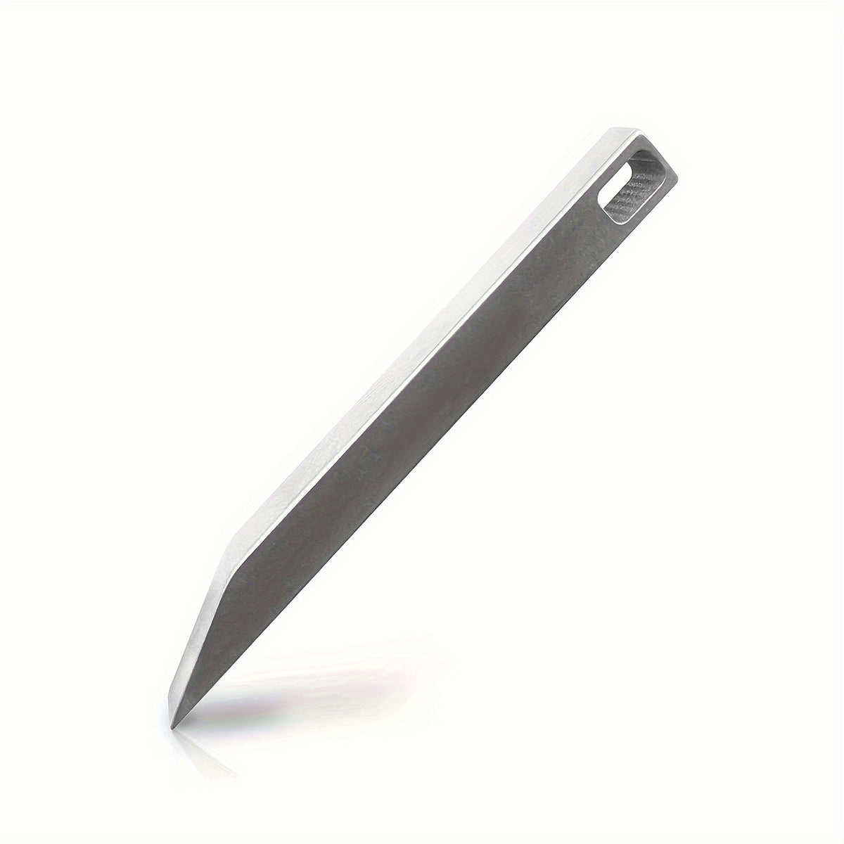 Mini Stainless Steel Prybar Keychain Pendant