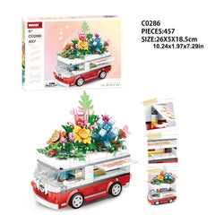 Vomma Flower Car Camping Car Model Toy for Kids