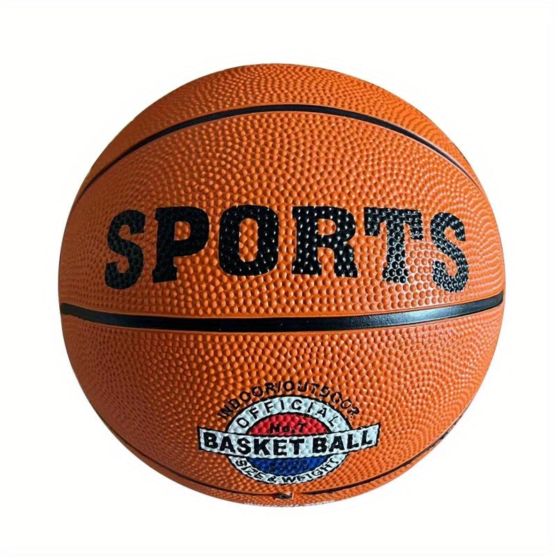 Rubber Ball No 7 Students' Basketball Training Camp Wear-resistant