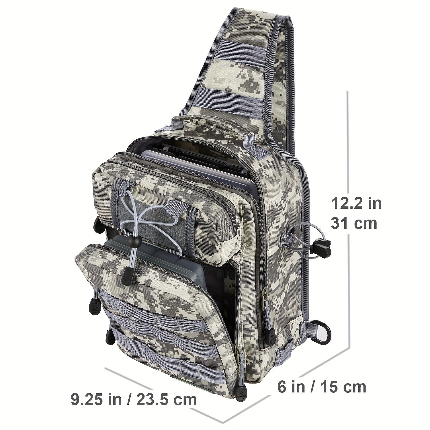 Waterproof Fishing Backpack with Storage Box