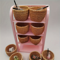 2pcs Landscape Simulation Baskets for Small Table Decorations