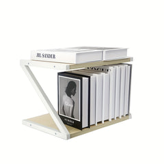 Solid Wood Floor standing Double layer Storage Rack Printer Rack