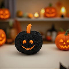 Mini Pumpkin Plush Toy Soft Material Smiling Faces Mixed Colors Perfect Gift