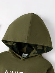 Boys Hoodie & Sweatpants Set Kids Casual Clothes