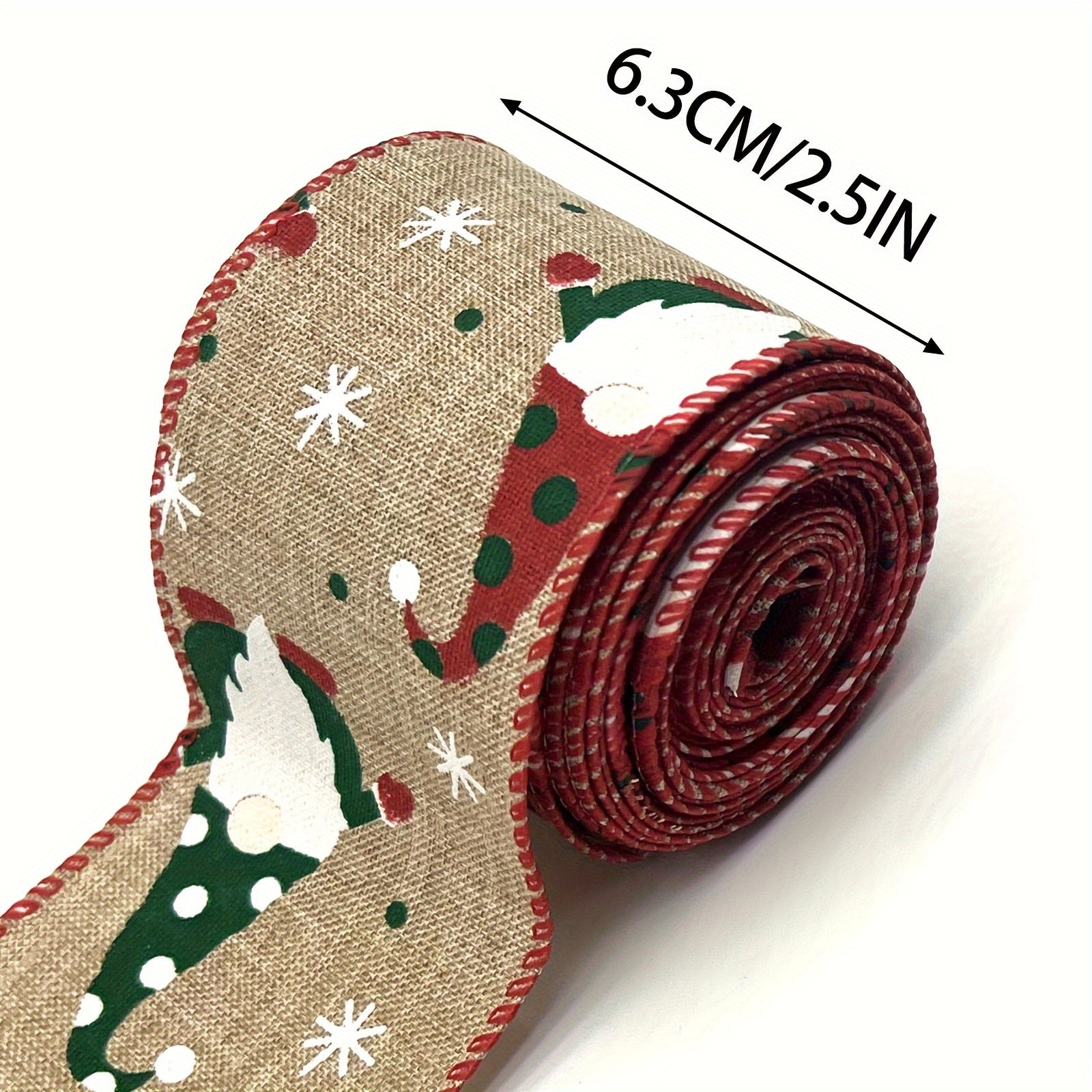 Christmas Ribbon Gingerbread Holiday Decor DIY